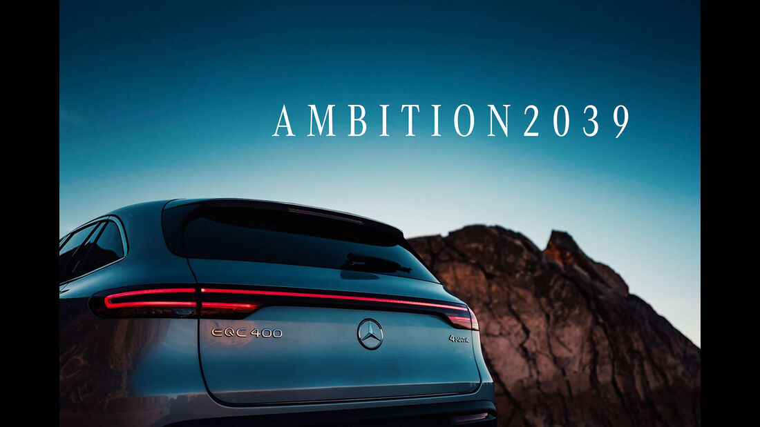 05/2019, Mercedes EQC 400 Firmenstrategie "Ambition 2039"