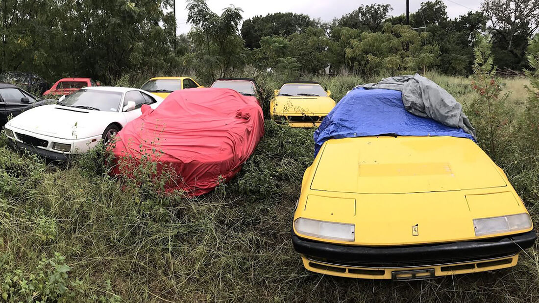 05/2019, Verlassene Ferraris in Houston