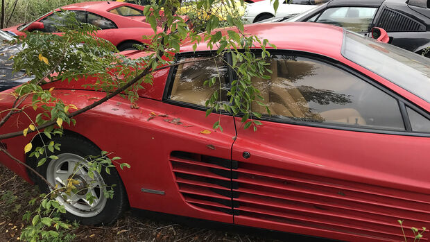 05/2019, Verlassene Ferraris in Houston