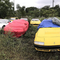 05/2019, Verlassene Ferraris in Houston