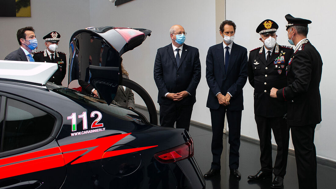 05/2021, Alfa Romeo Giulia Polizeiauto Carabinieri Italien