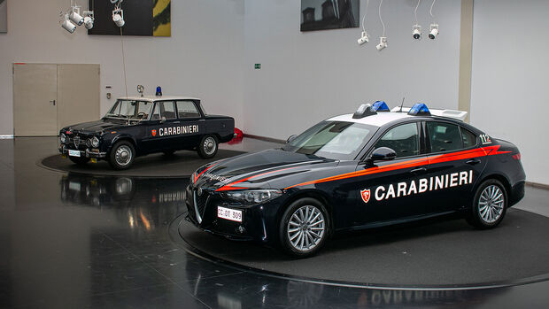 05/2021, Alfa Romeo Giulia Polizeiauto Carabinieri Italien