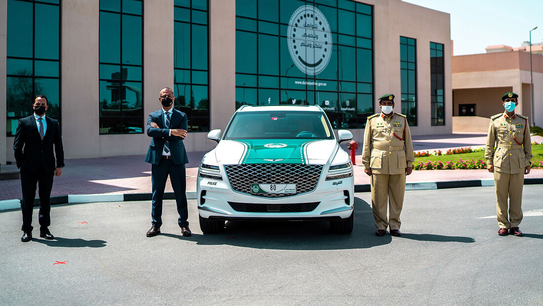 05/2021, Genesis GV80 für die Dubai Police