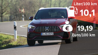 05/2021, Kosten und Realverbrauch Mercedes-GLA 35 4Matic