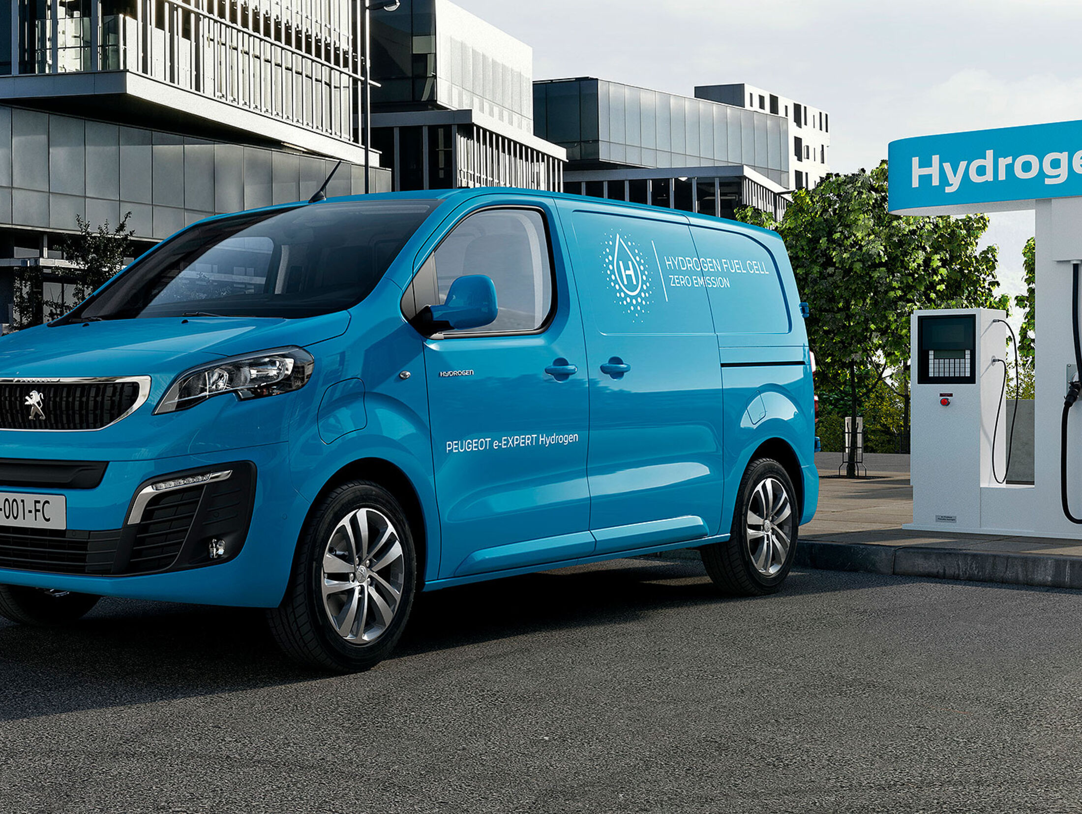Peugeot E-Expert Hydrogen: Elektro-Wasserstoff-Plug-in-Hybrid