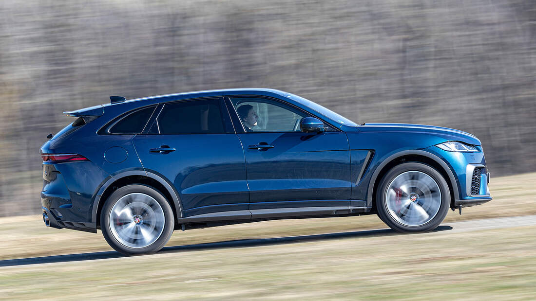 Kosten und Realverbrauch Jaguar FPace P550 SVR AUTO MOTOR UND SPORT