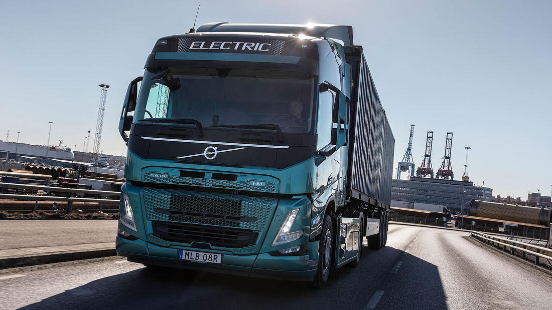 05/2022, Volvo FM Electric Elektro Lkw Lastwagen Sattelzug