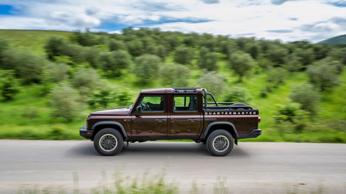 05/2024 Ineos Grenadier Quartermaster Pick-up Fahrvorstellung 