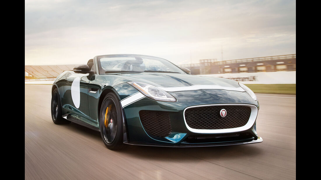 06/2014, Jaguar Project 7 Goodwood 2014 Serienmodell