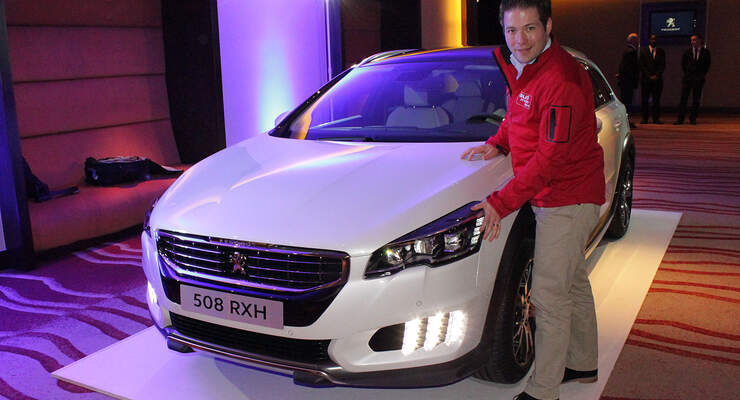 06/2014, Peugeot 508 Facelift Sitzprobe Jochen Knecht