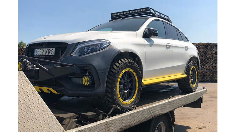 Mercedes Gle Coupe Top Car Tuning Im Jurassic Park Style Auto Motor Und Sport