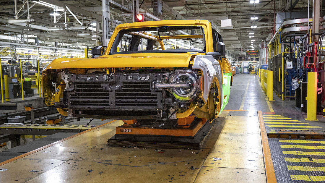 06/2021, Ford Bronco Produktion Michigan Assembly Plant