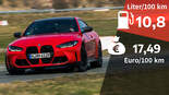 06/2021, Kosten und Realverbrauch BMW M4 Coupé