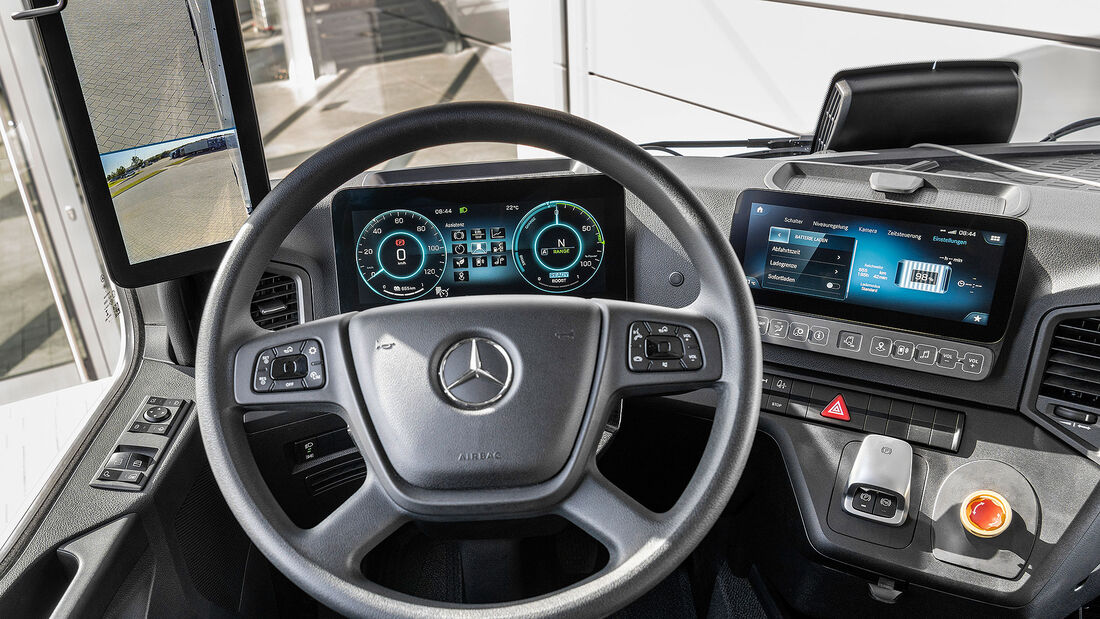 06/2021, Mercedes eActros Elektro-Lkw