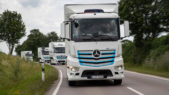 06/2021, Mercedes eActros Elektro-Lkw