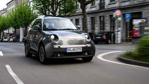 06/2021, e.GO Life Next im Stadtverkehr