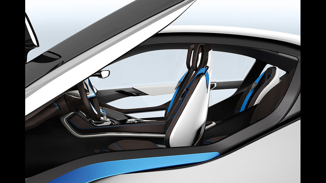 07/2011, BMW i8 Concept, Innenraum