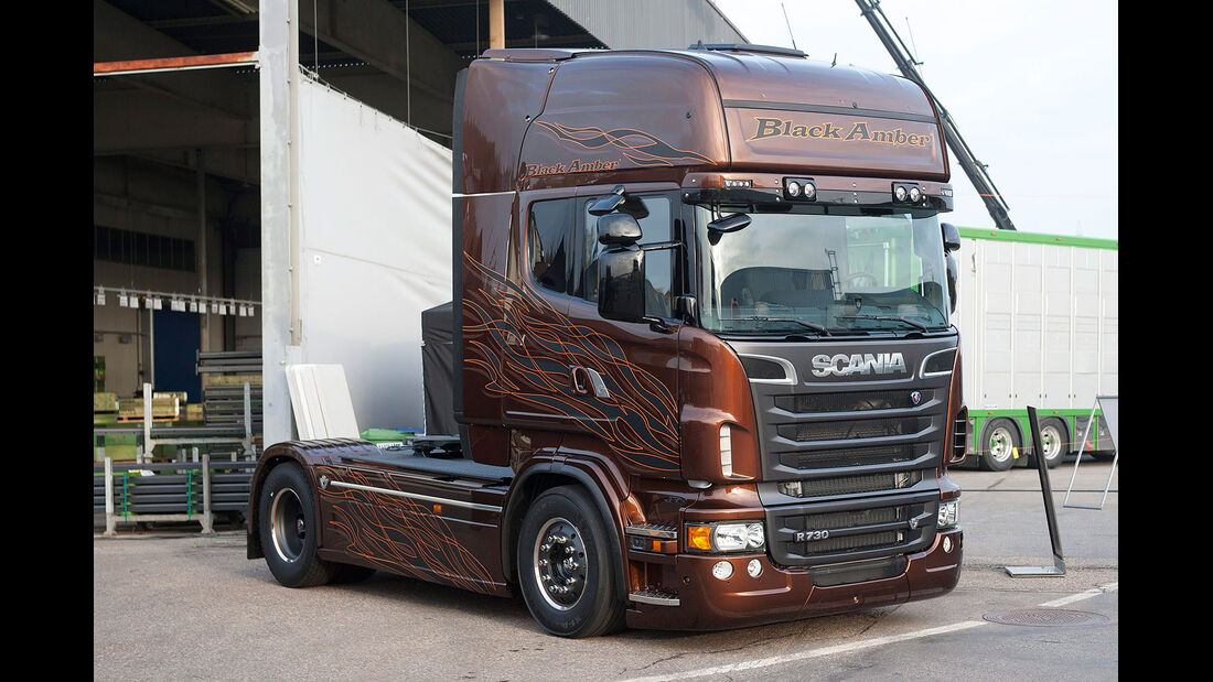 07/2014, Scania Showtruck Svempas Black Amber