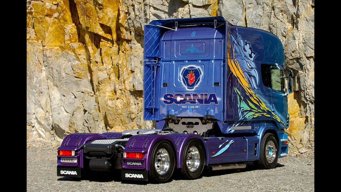 07/2014, Scania Showtruck Svempas Blue Griffin