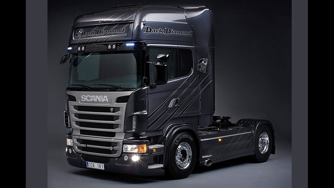 07/2014, Scania Showtruck Svempas Dark Diamond