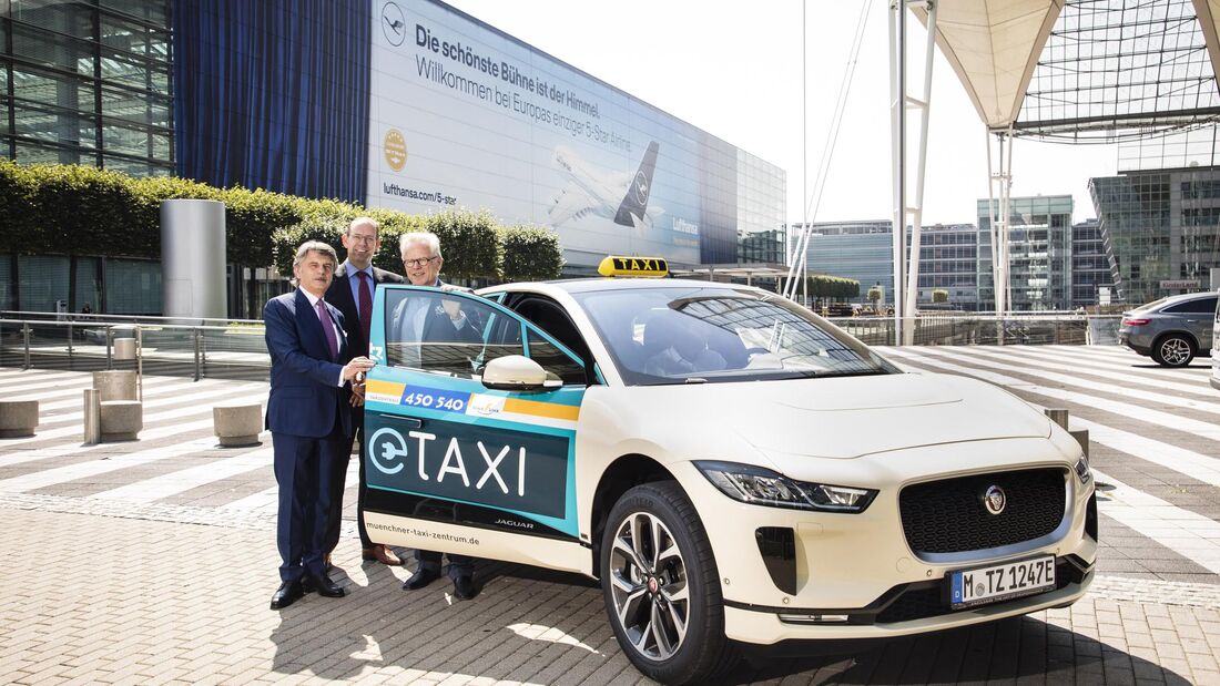 07/2018, Jaguar I-Pace Taxi