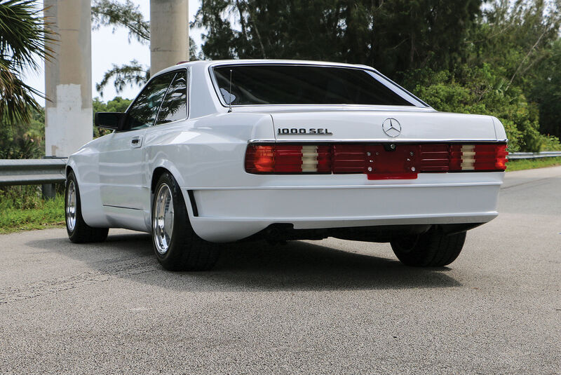 07/2019, 1987 Mercedes-Benz 1000 SEL Autosalon 2000 Super Sport