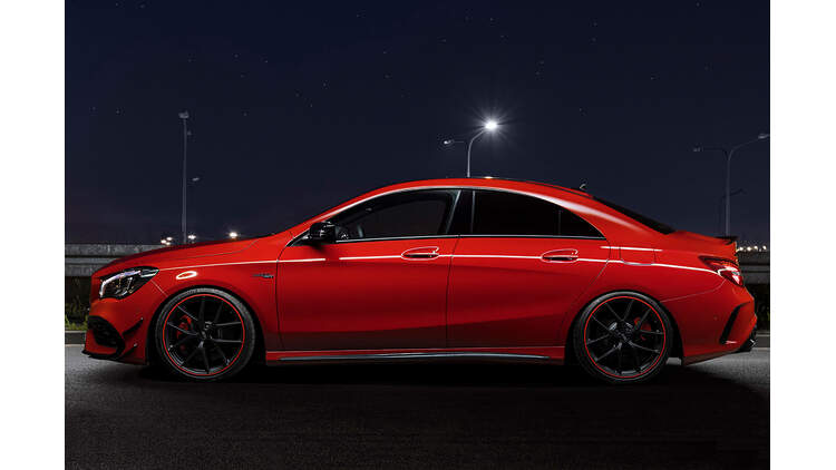 Tuning Fur Den Mercedes C 117 535 Ps Fur Den Cla 45 Amg Auto Motor Und Sport