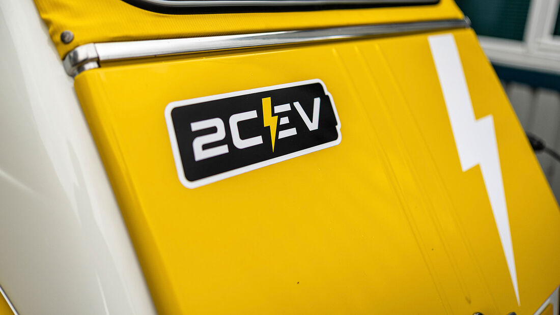 Citroen 2eCv von The 2CV Shop: Ente mit Elektroantrieb