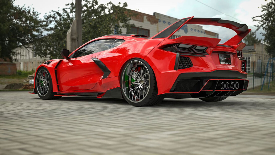 07/2021, Corvette C8RR Widebody von Sigala Design