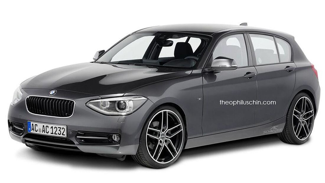 08/2014, AC Schnitzer BMW 1er ohne Kühlerniere