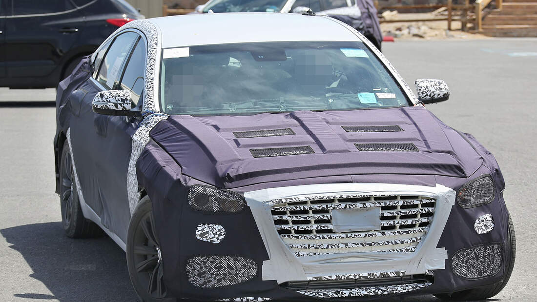 08/2015, Hyundai Genesis Erlkönig