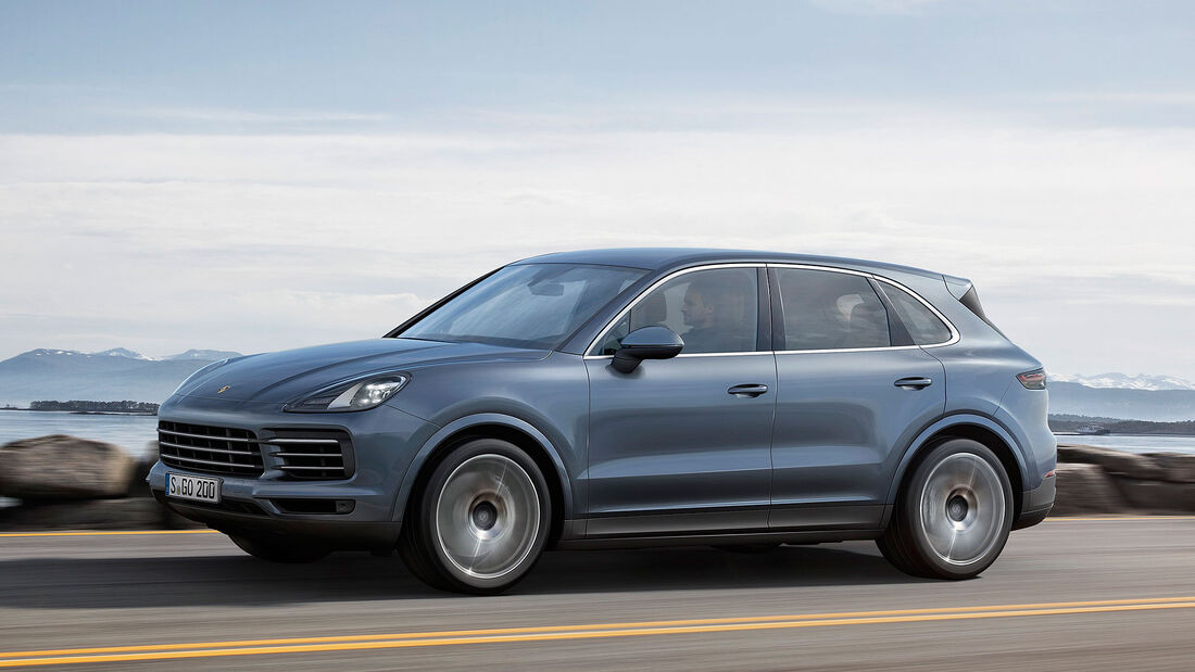 08/2017, Porsche Cayenne Facelift 