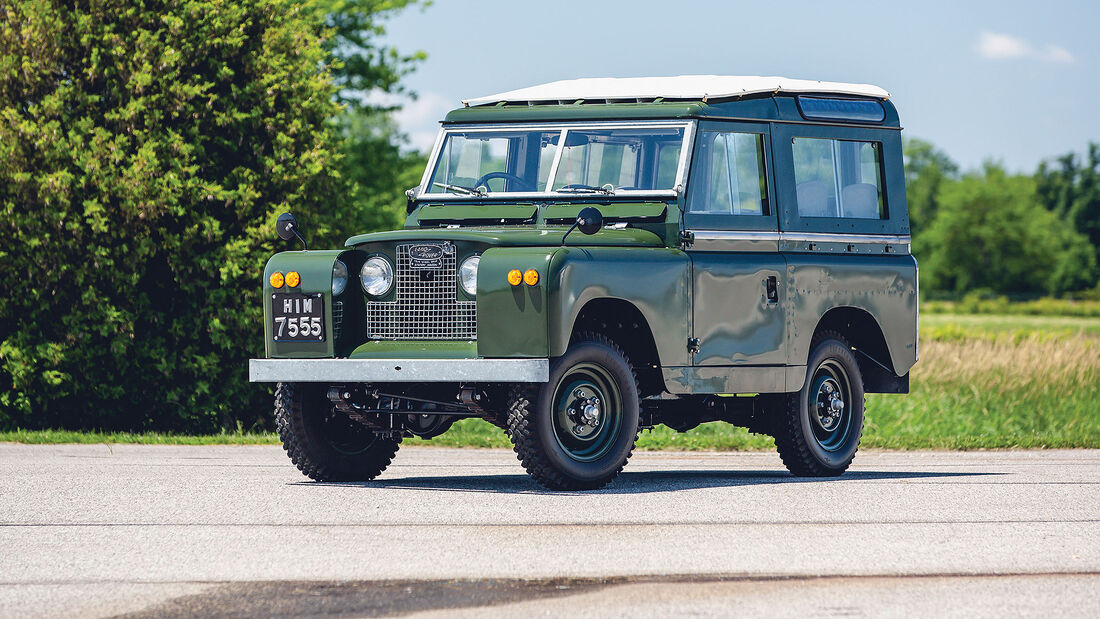 08/2019, 1966 Land Rover Series IIA 88 des Dalai Lama