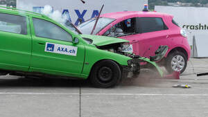08/2019, AXA Elektroauto-Crashtest Dübendorf 22.08.2019
