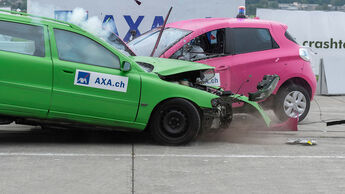 08/2019, AXA Elektroauto-Crashtest Dübendorf 22.08.2019