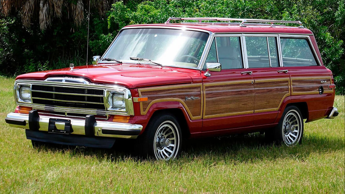 08/2020, 1989 Jeep Grand Wagoneer mit Hellcat-Motor