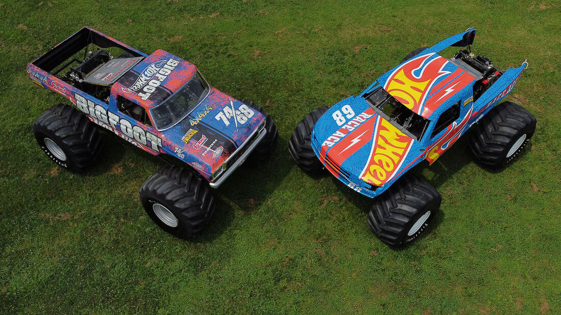 08/2021, Big Foot und Race Ace Hot Wheels Monster Trucks Live 2021