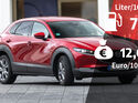 08/2021, Kosten und Realverbrauch Mazda CX-30 Skyactiv-G 2.0 M Selection