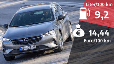 08/2021, Kosten und Realverbrauch Opel Insignia Sports Tourer 2.0 DI Turbo Business Elegance