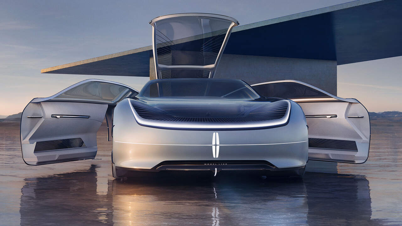 Lincoln Model L100 Concept auf dem Pebble Beach Concours d Elegance AUTO MOTOR UND SPORT