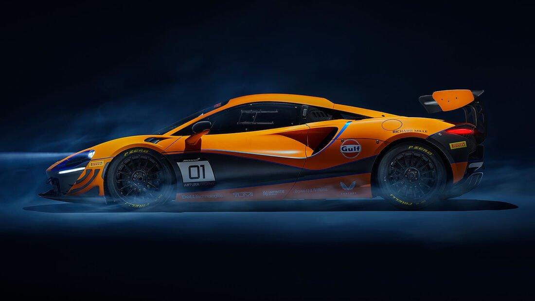 08/2022, McLaren Artura Pro-Am-Kundensport-Rennwagen