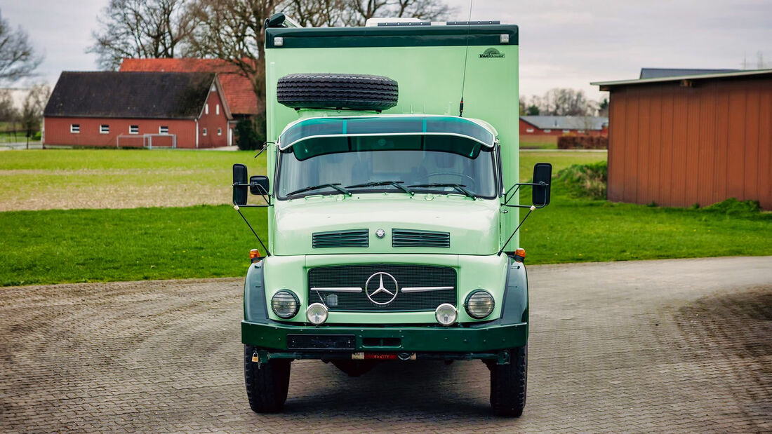 08/2024 1974 Mercedes-Benz LA 1113 B Variomobil Wohnmobil Oldtimer