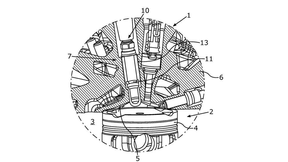 08/2024 BMW Patent Vorkammer-Verbrennung