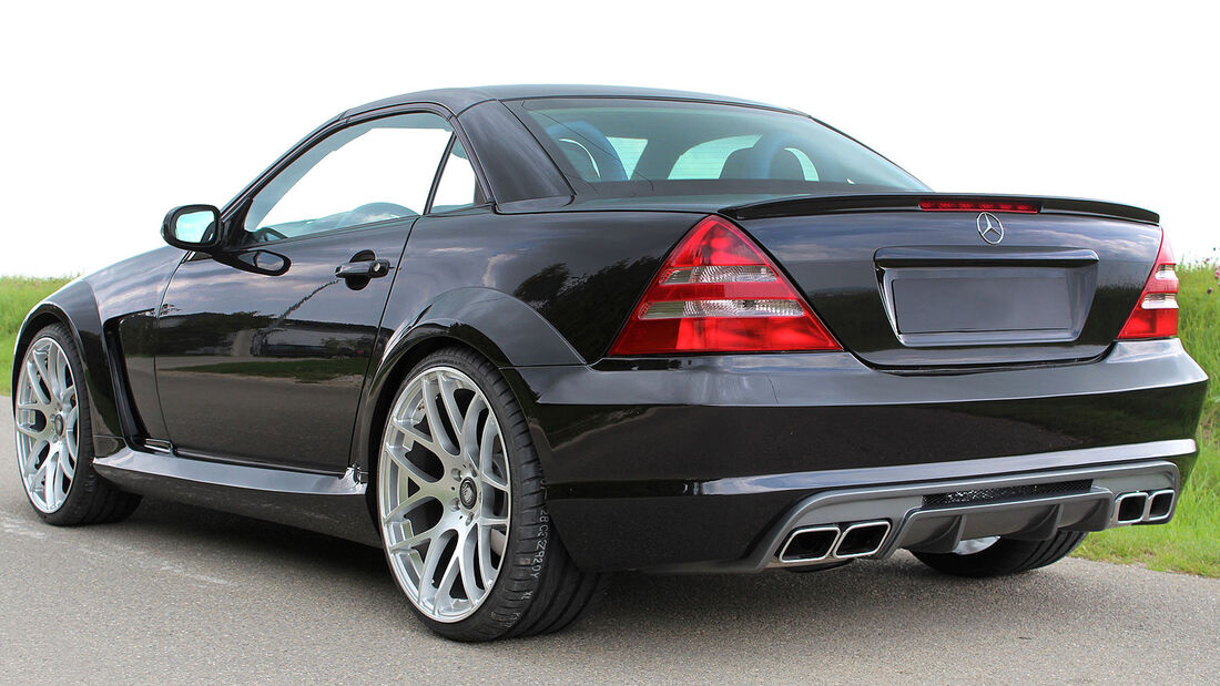 09/2014, Lumma R 170 Mercedes SLK Black Move