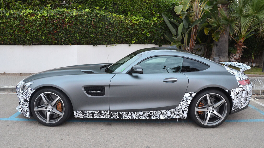 09/2014 Mercedes AMG GT Edition 1 Erlkönig