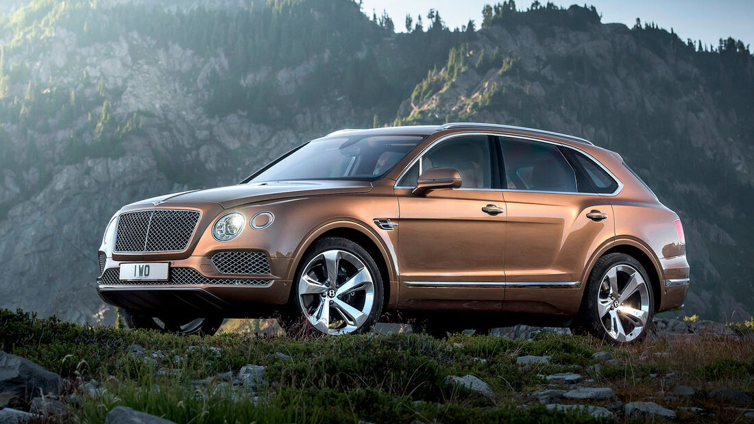 09/2015, Bentley Bentayga Sperrfrist