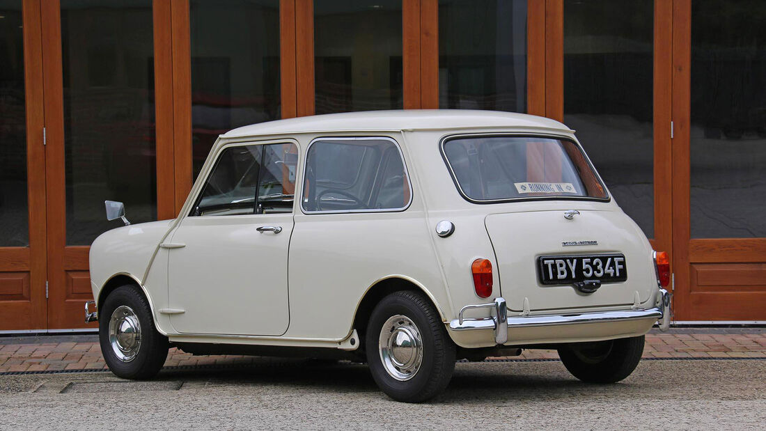 09/2019, Morris Mini von 1968 im Neuwagenzustand