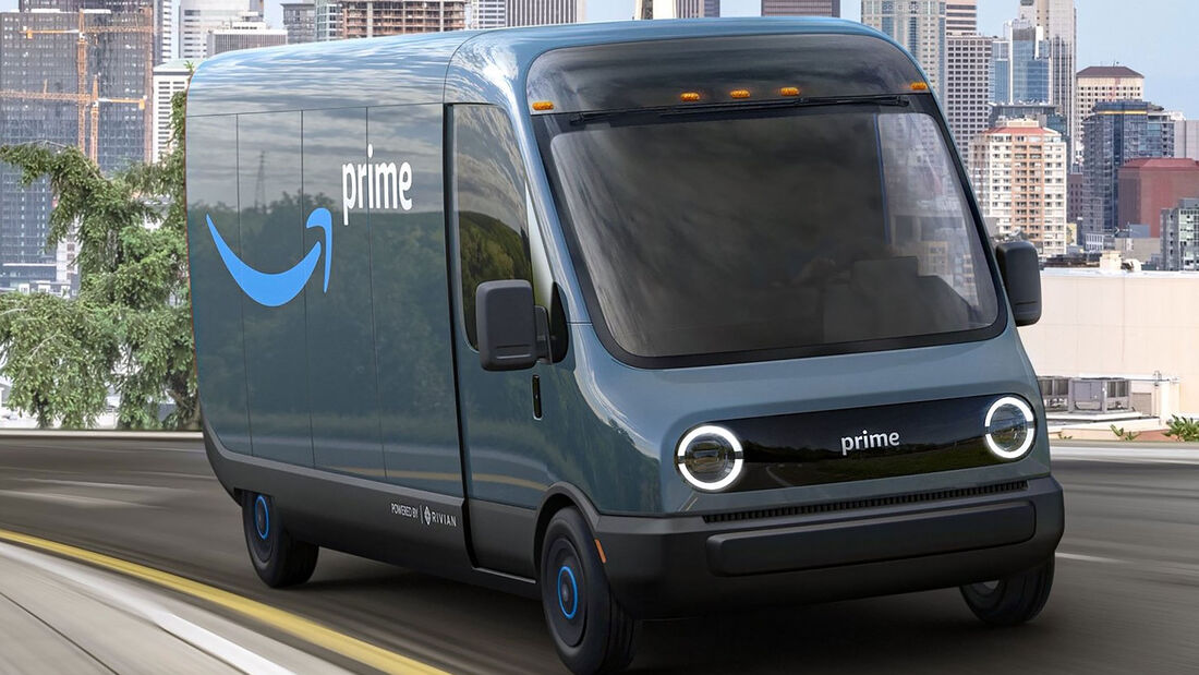 09/2019, Rivian Elektro-Transporter Amazon