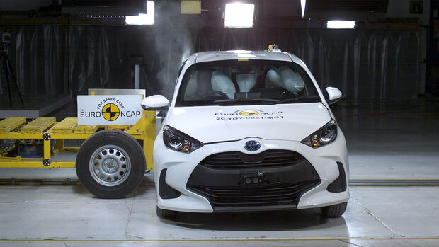 09/2020, Toyota Yaris EuroNCAP Crashtest