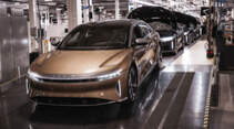 09/2021, Lucid Air Alektro-Limousine Produktionsstart